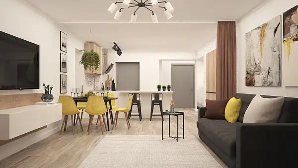 Kuchnia otwarta na salon – styl i funkcjonalność w jednym