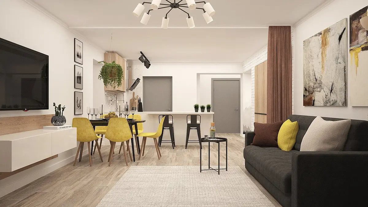 Kuchnia otwarta na salon – styl i funkcjonalność w jednym